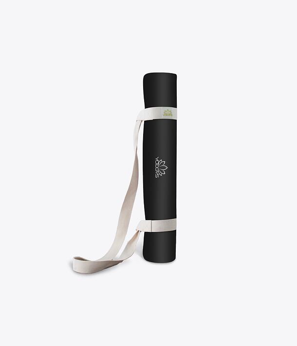 mandala silver, jógová podložka, profesionální podložka na jógu, jógamatka, black and white, černá a bílá, ying and yang