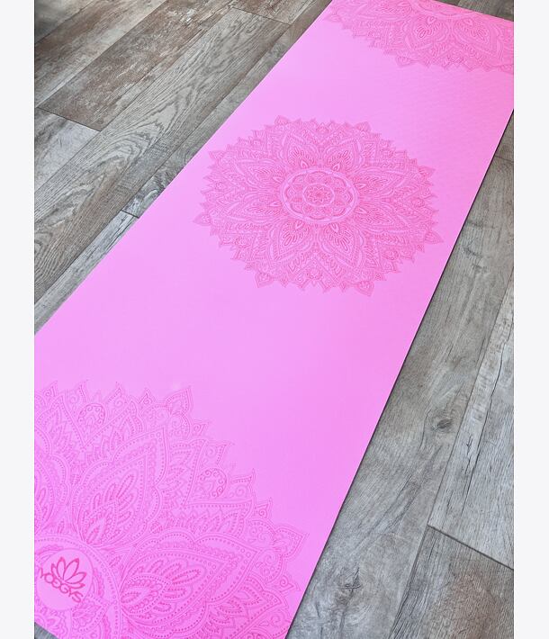 Podložka na cvičení BASIC MANDALA PINK