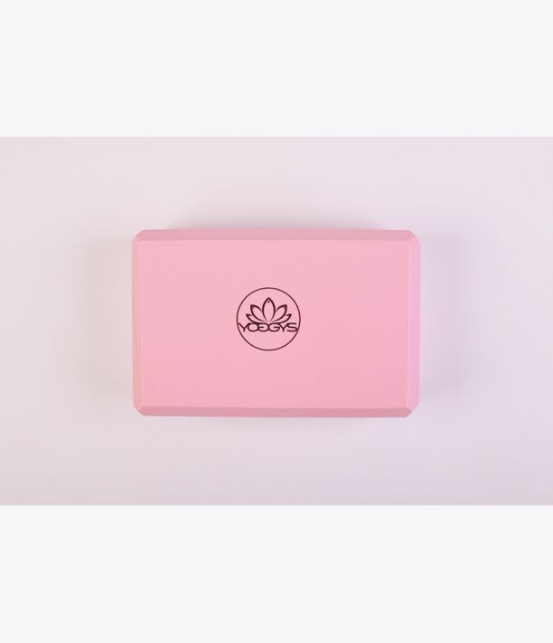 YOGGYS Cihlička na jógu růžová LOTUS BLOSSOM