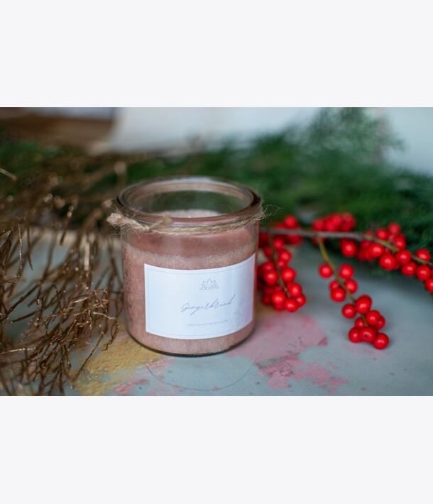 aromaterapie, přírodní svíčka, perníček, vánoční perník, ginger bread