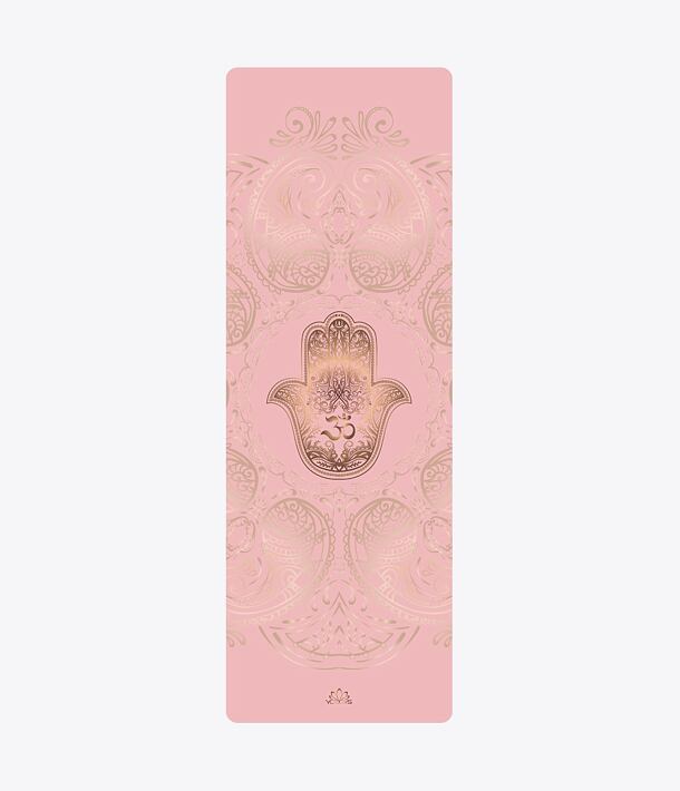Designová podložka na jógu HAMSA LOVE
