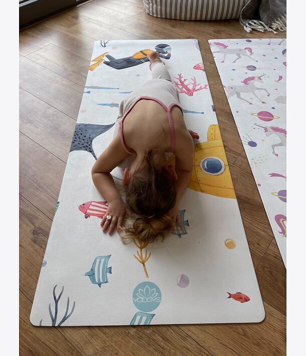 podložka na cvičení pro děti, dětská jógová podložka, SCUBA DIVER