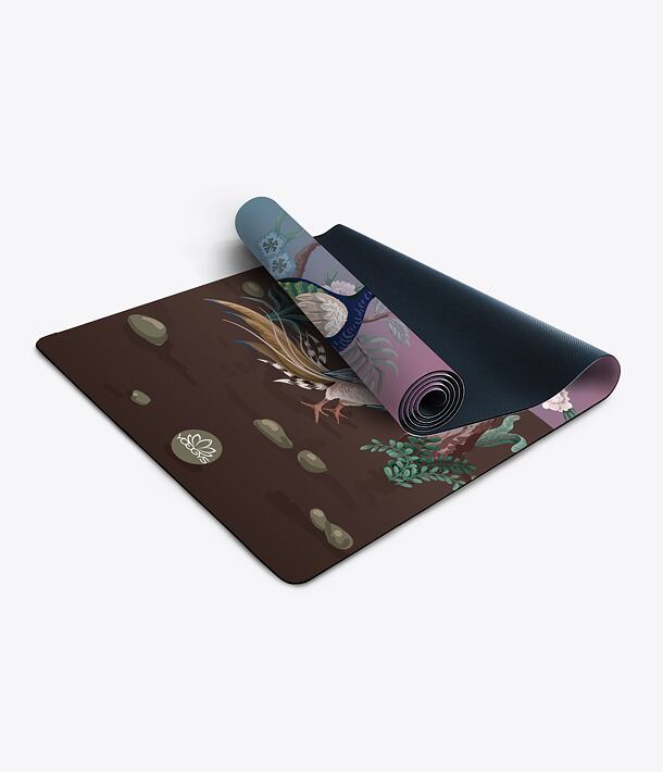 Designová podložka na jógu CHINOISERIE, jógamatka, jógová podložka, animalflow