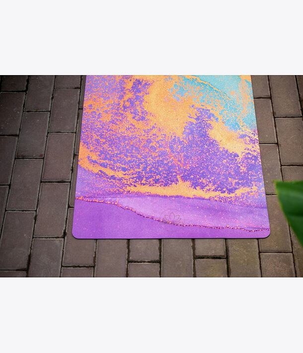 shine bright, podložka na jógu neklouzavá, profesionální jógamatka, jógová podložka barevná