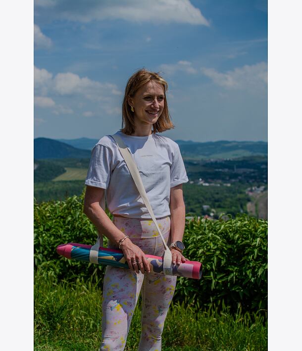 Yoggys cestovní podložka, jógamatka, jógová podložka LLAMA NO DRAMA