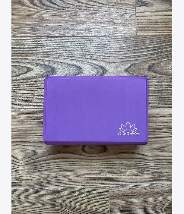 Cihlička na jógu fialová YOGGYS