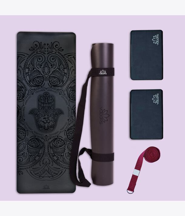 MULTIPACK SET NA JÓGU ALL HAMSA BLACK