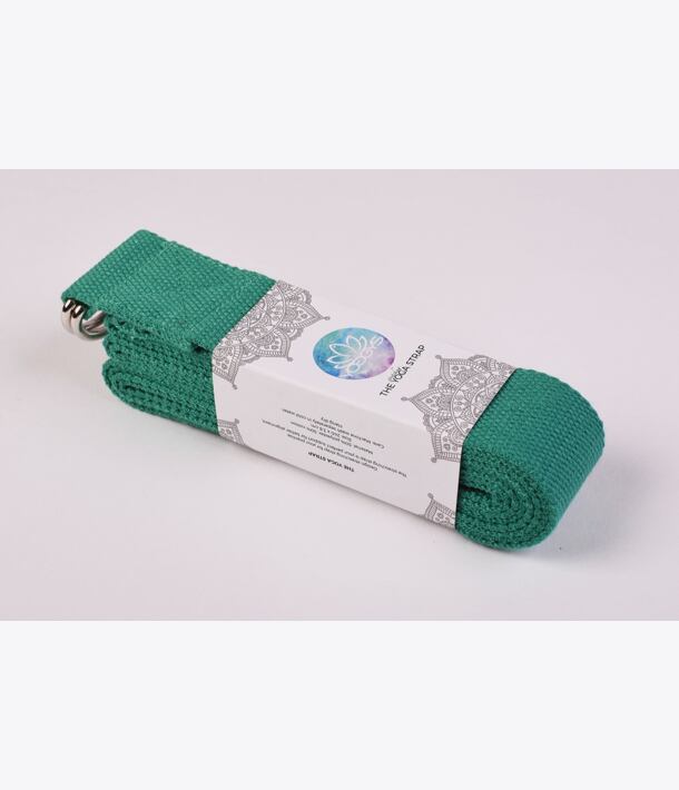 YOGGYS - STRETCHING STRAP JÓGOVÝ POPRUH [ZELENÁ]