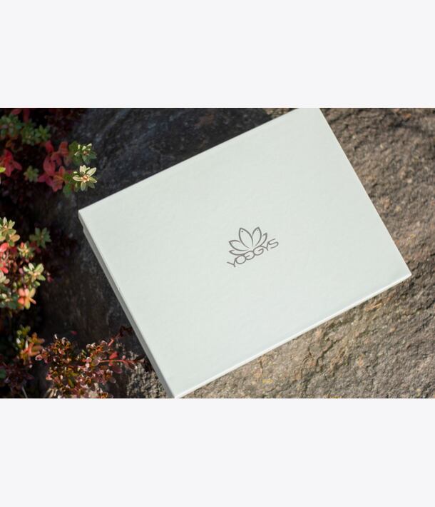 Dárková krabice - zelenkavá