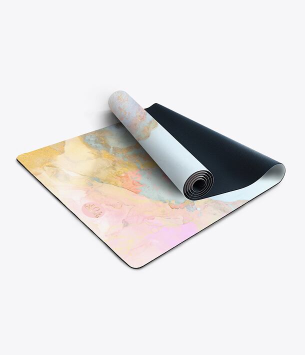 podložka na jógu, jógová neklouzavá podložka, jógamatka, protiskluzová, ČIRÁ RADOST 