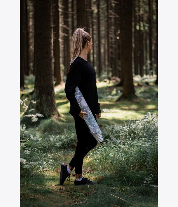 ZASE V LESE podložka na jógu, jógová neklouzavá podložka, jógamatka, protiskluzová