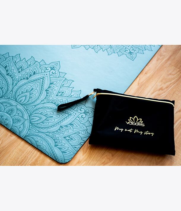 Luxusní přenosná taška na cestovní podložku černá