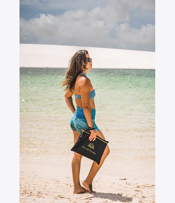 Luxusní přenosná taška na cestovní podložku černá