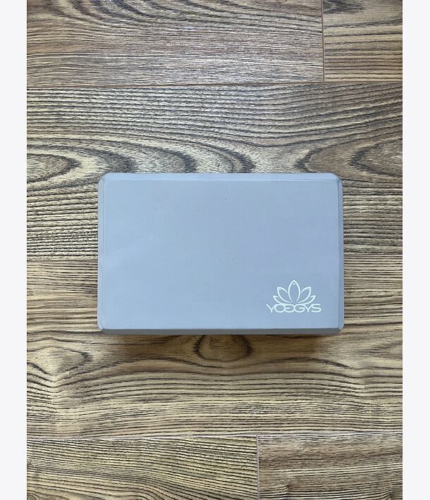 Cihlička na jógu šedá YOGGYS