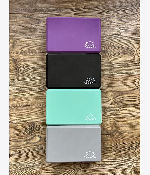 Cihlička na jógu zelená YOGGYS