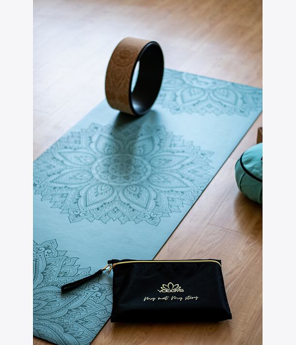 Luxusní přenosná taška na cestovní podložku černá