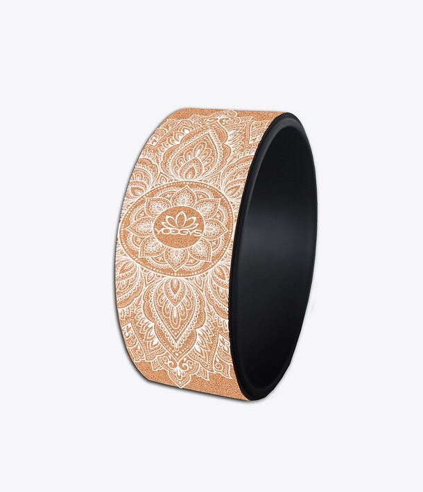 Kruh na jógu WHITE MANDALA NATURAL
