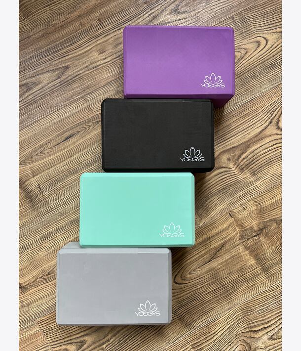 Cihlička na jógu šedá YOGGYS