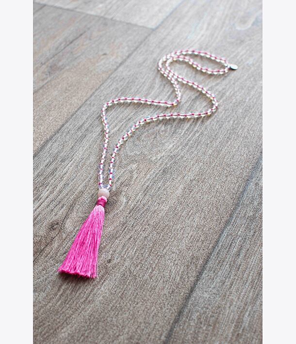 YOGGYS - meditační mala z opalitu