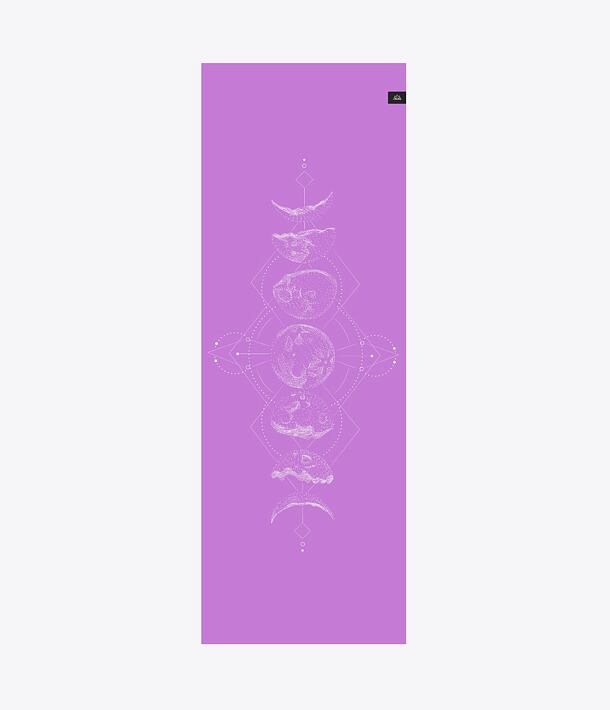 Podložka na cvičení levandulová MOON PHASE