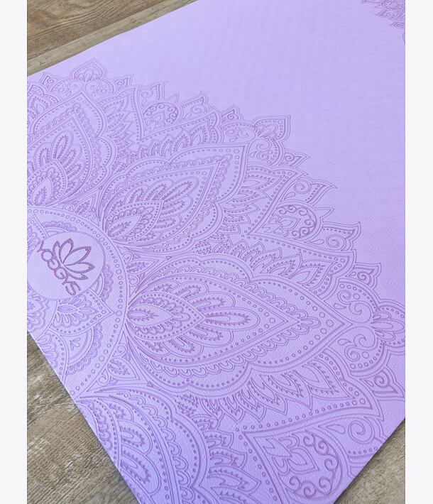 Podložka na cvičení tpe BASIC MANDALA LILA