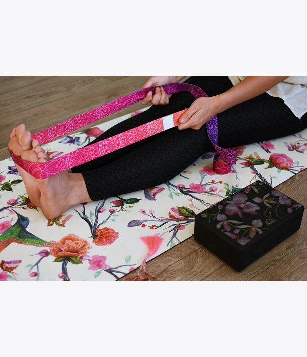 Pásek na jógu RAINBOW MANDALA