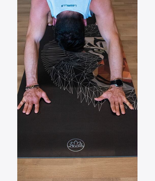 tygr, tiger, rok tygra, jógová podložka, podložka na jógu, jógamatka, yoga mat
