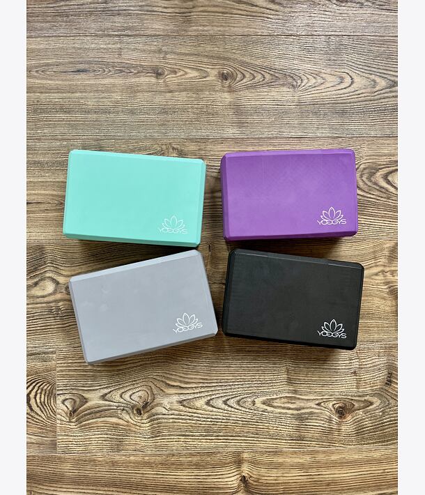 Cihlička na jógu šedá YOGGYS