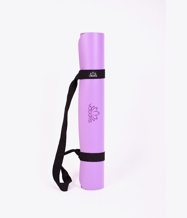 profesionální jógová podložka z přírodní gumy ALL YOGA MAT fialová HAMSA 