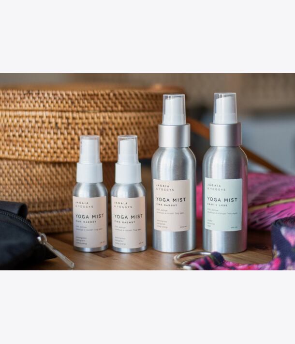 Aromaterapeutický sprej, Yoga mist, čistící sprej na podložku