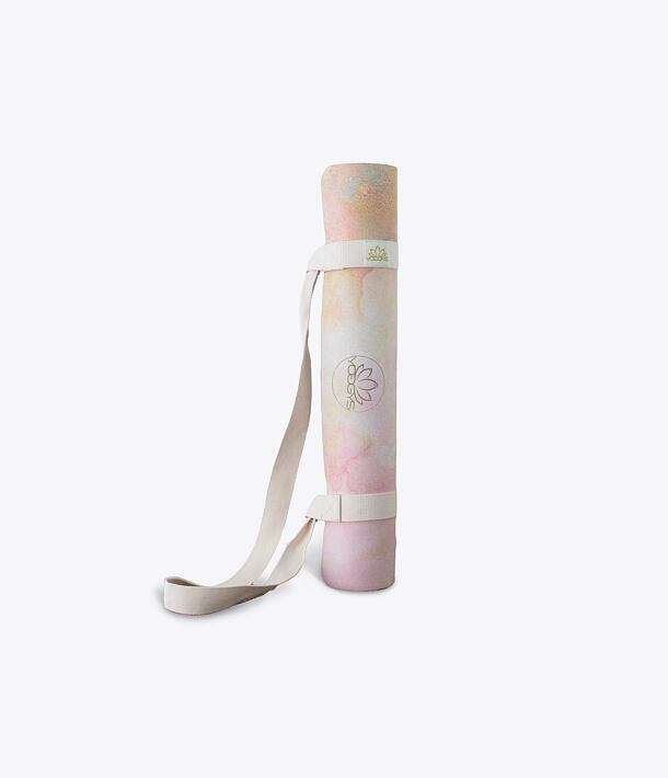 podložka na jógu, jógová neklouzavá podložka, jógamatka, protiskluzová, přenosná podložka, ČIRÁ RADOST 