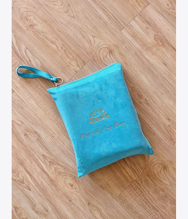 Luxusní přenosná taška na cestovní podložku tyrkysová