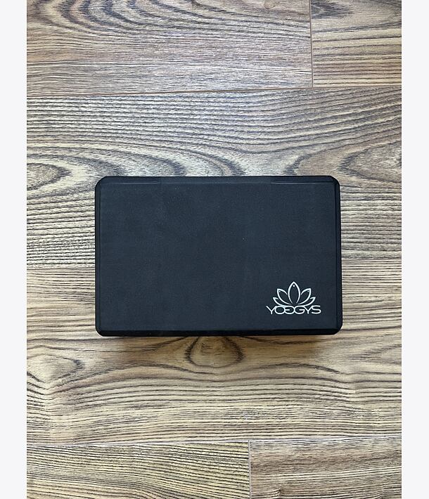 Cihlička na jógu černá YOGGYS