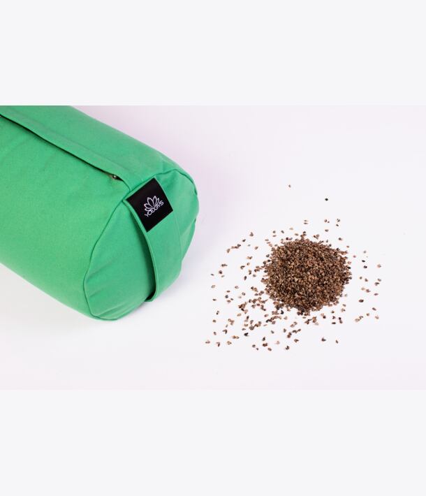 YOGGYS - meditační bolster, zelená