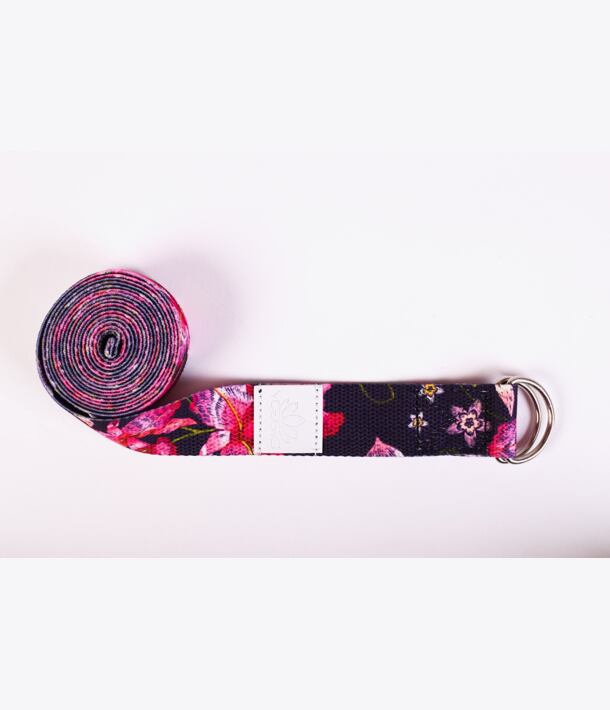 YOGGYS - YOGA STRETCHING STRAP [WILD ORCHID]