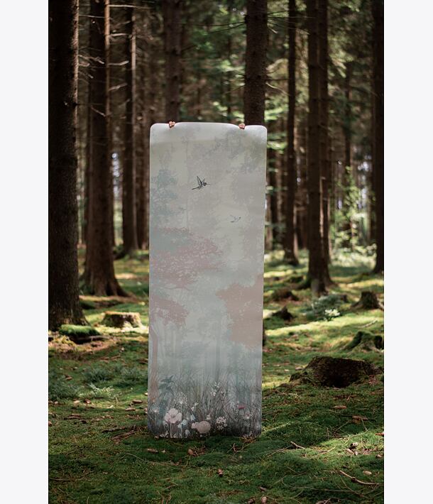 ZASE V LESE podložka na jógu, jógová neklouzavá podložka, jógamatka, protiskluzová 