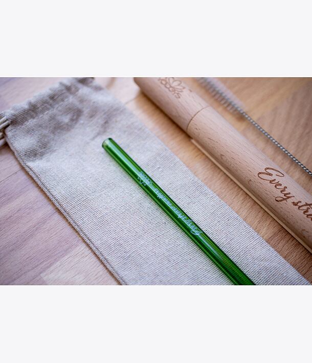 SKLENĚNÉ BRČKO, EKO BRČKO, DESIGNOVÉ BRČKO, ZELENÉ