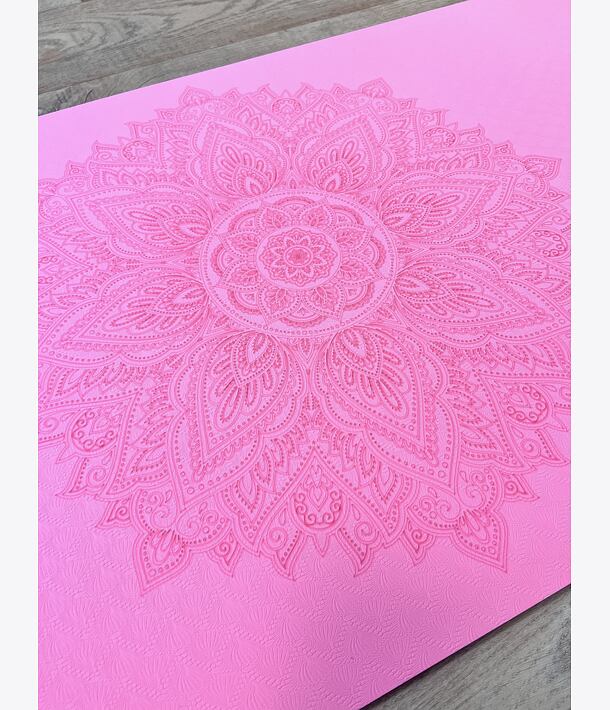 Podložka na cvičení BASIC MANDALA PINK