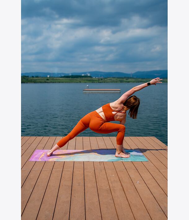 SHINE BRIGHT, podložka na jógu neklouzavá, profesionální jógamatka, jógová podložka barevná, SHINE BRIGHT