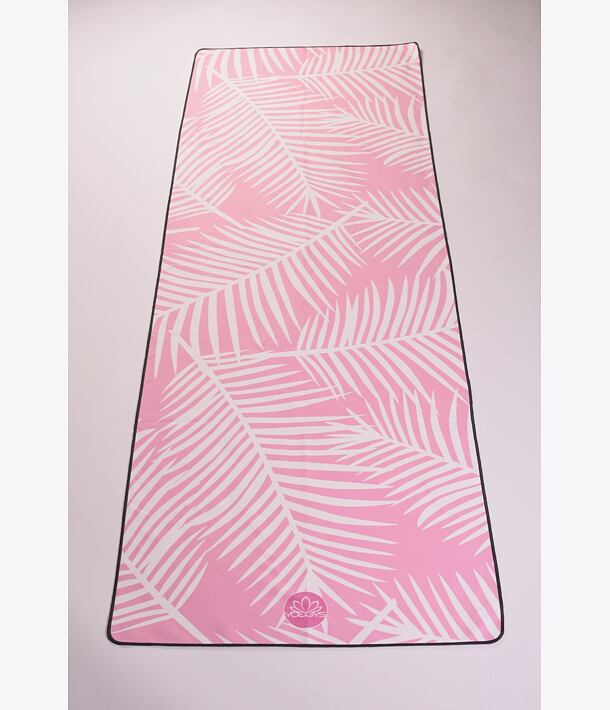 YOGGYS [PINK TROPICAL] ručník na jógu