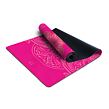 YOGGYS [HAMSA GYPSY SOUL] růžová designová jógová podložka s HAMSOU 