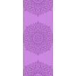 Neklouzavá podložka na jógu MANDALA LILA NEW fialová s mandalou