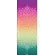 CHAKRAS NEW designová podložka na jógou z přírodní gumy barevná s mandalou 