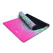 YOGGYS [LOTUS BLOSSOM] růžová designová jógová podložka s mandalou