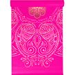 YOGGYS [HAMSA GYPSY SOUL] růžová designová jógová podložka s HAMSOU
