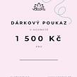 Dárkový poukaz v hodnotě 1500 Kč