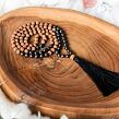 Meditační mala - hematit a rudraksha