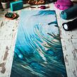 YOGGYS [AQUA] designová jógová podložka z ekologického materiálu