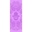 profesionální jógová podložka z přírodní gumy ALL YOGA MAT HAMSA PURPLE