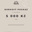 Dárkový poukaz v hodnotě 5000 Kč